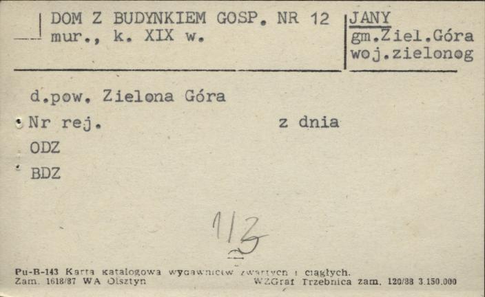 dom z budynkiem gospodarczym, skan 1