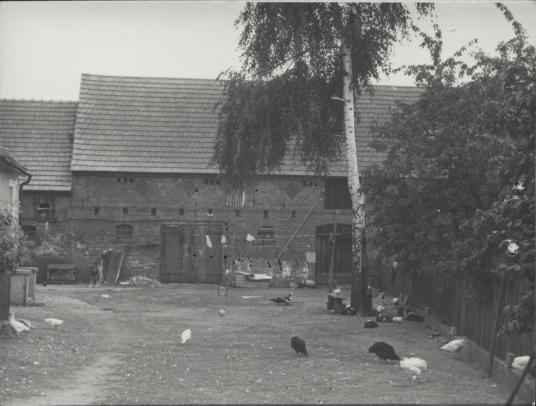 stodoła z budynkiem gospodarczym, skan 3