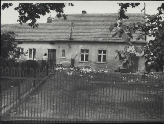 dom z budynkiem gospodarczym, skan 3