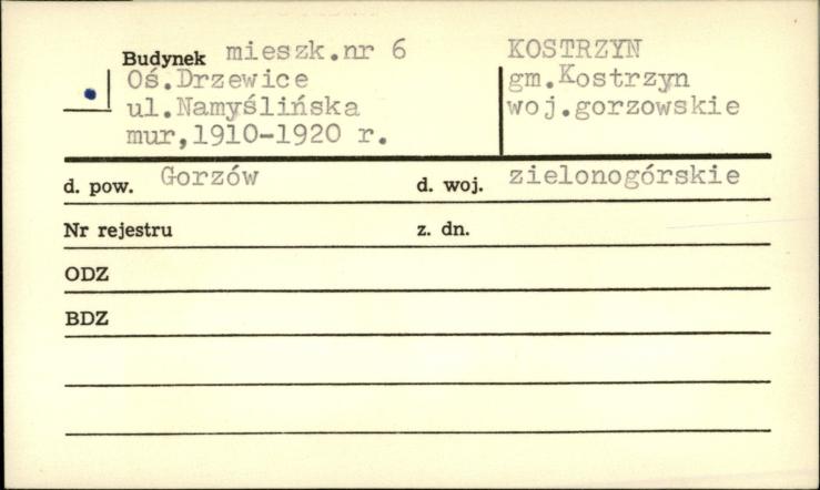 budynek mieszkalny, skan 1