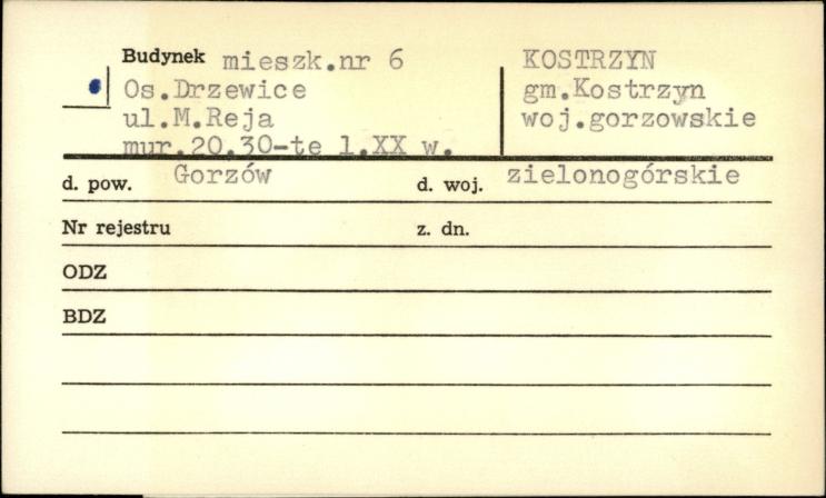 budynek mieszkalny, skan 1