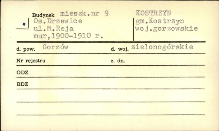 budynek mieszkalny, skan 1