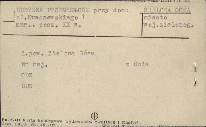 budynek przemysłowy, skan 1