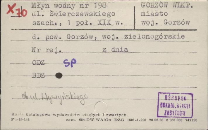 młyn wodny, skan 1