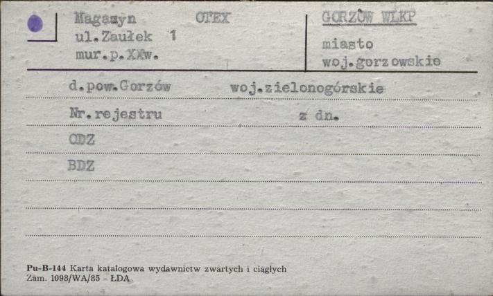 magazyn OTEX, skan 1