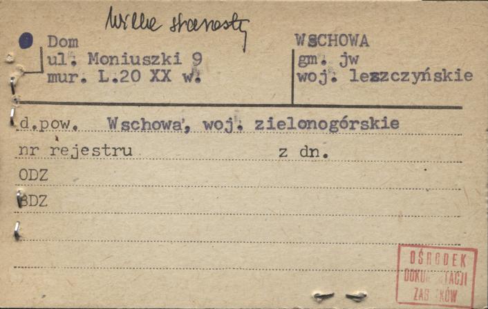 dom, willa starosty, skan 1