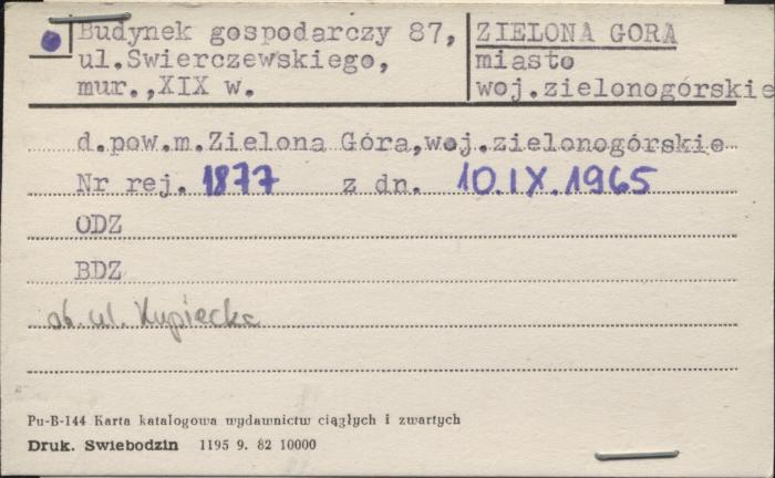 budynek gospodarczy, skan 1