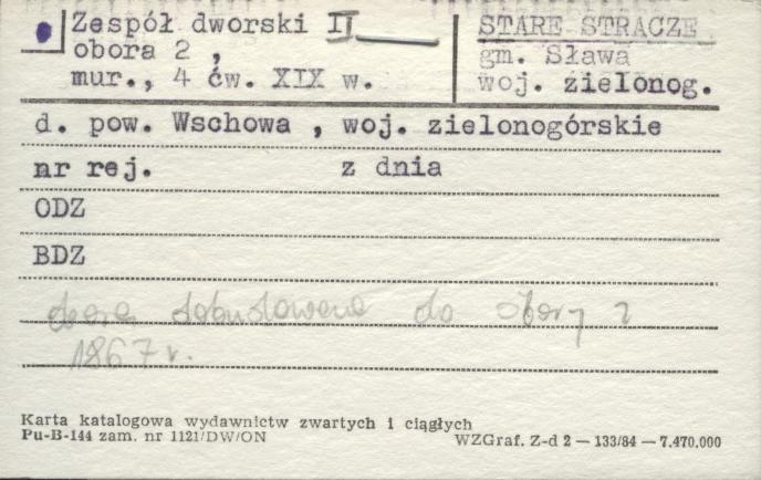 obora 2 - zespół dworski II, skan 1
