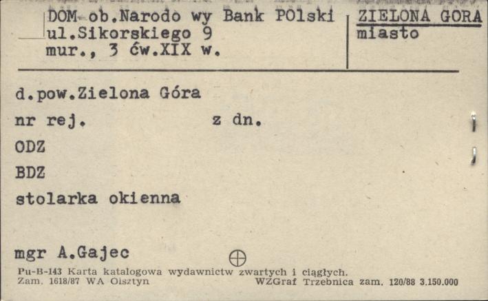 dom ob. Narodowy Bank Polski, skan 1