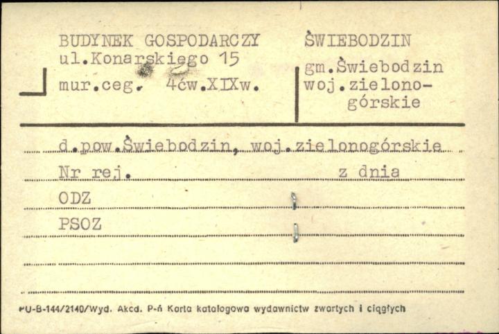 budynek gospodarczy, skan 1