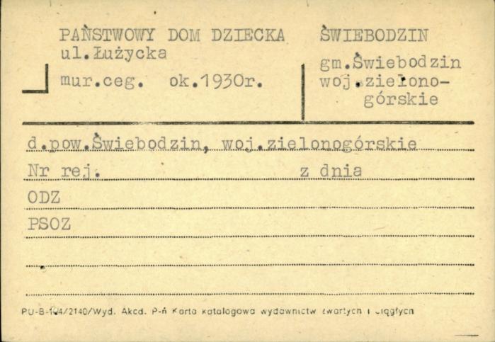 Państwowy Dom Dziecka, skan 1