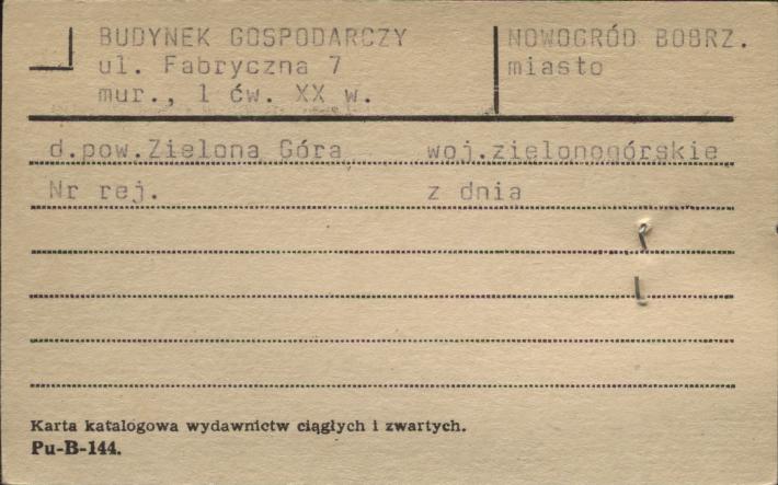 budynek gospodarczy, skan 1