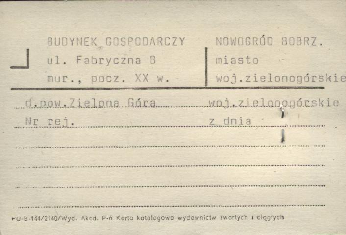 budynek gospodarczy, skan 1