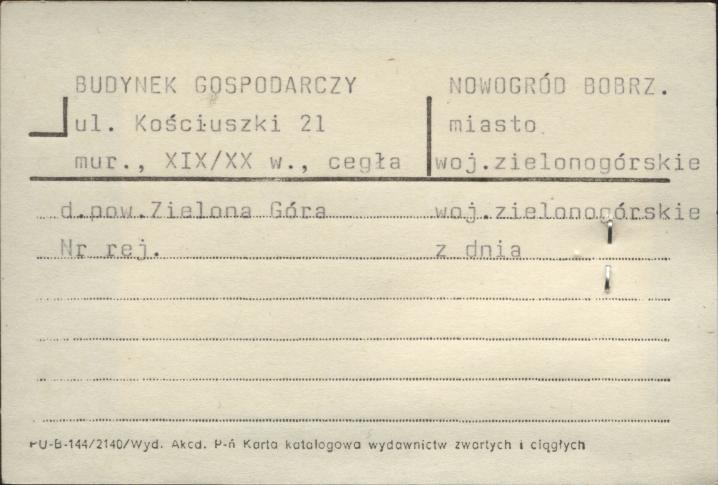 budynek gospodarczy, skan 1