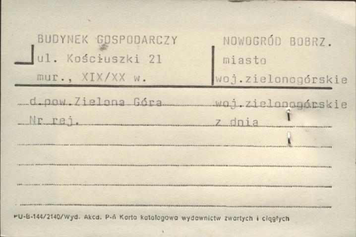 budynek gospodarczy, skan 1