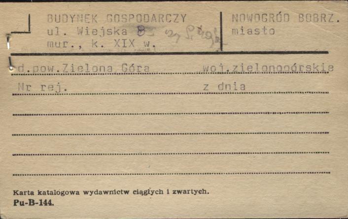 budynek gospodarczy, skan 1
