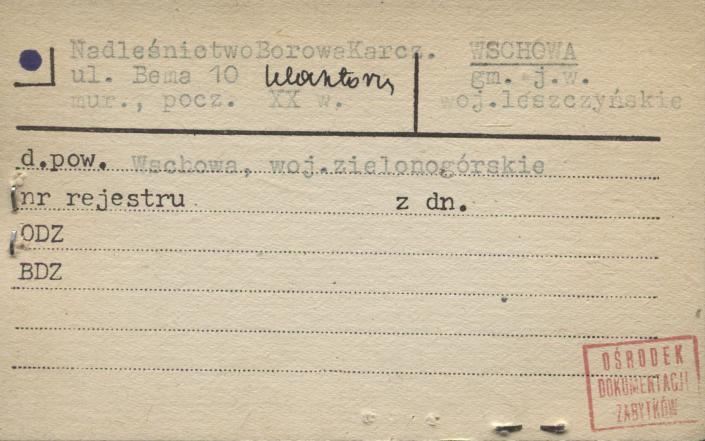 nadleśnictwo Borowa Karcz., skan 1
