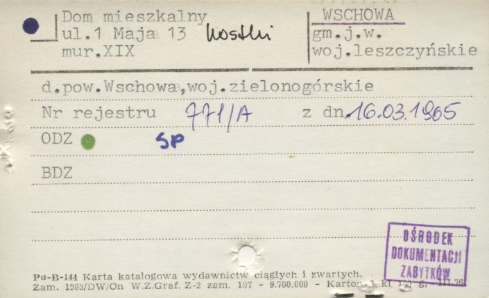 dom, skan 1