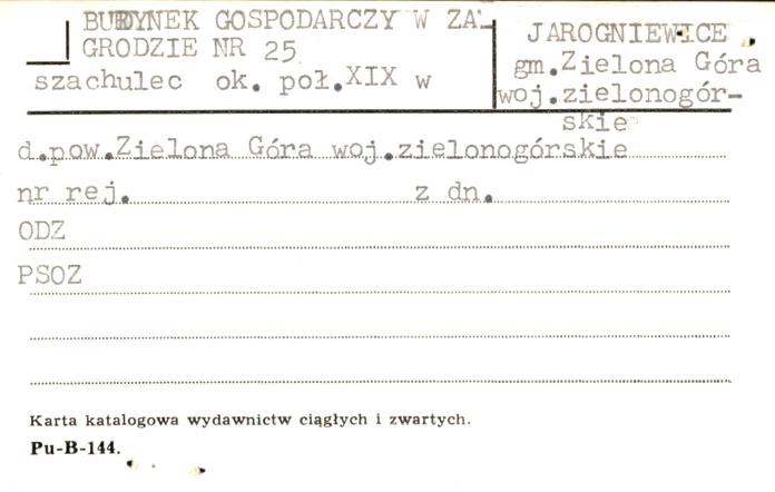 budynek gospodarczy w zagrodzie, skan 1