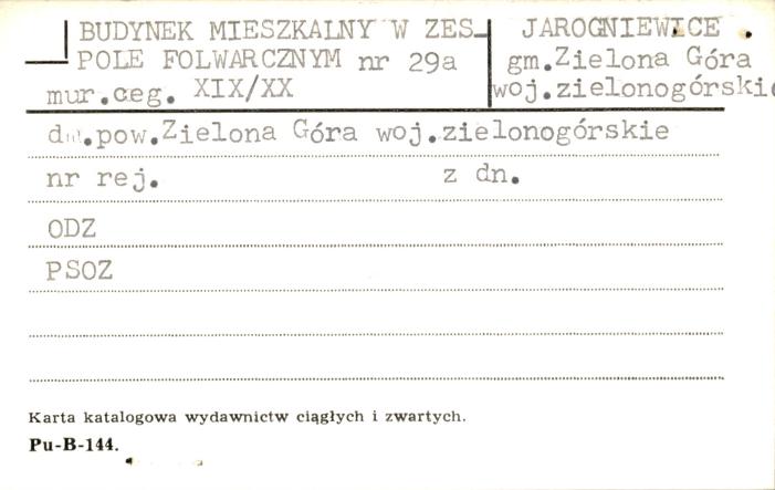 budynek mieszkalny w zespole folwarcznym, skan 1