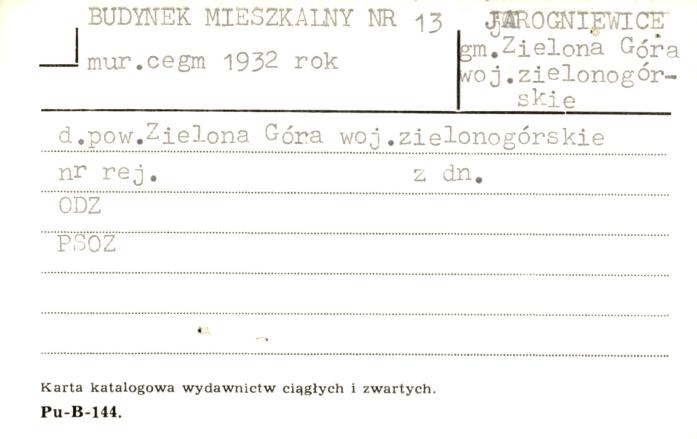 budynek mieszkalny, skan 1