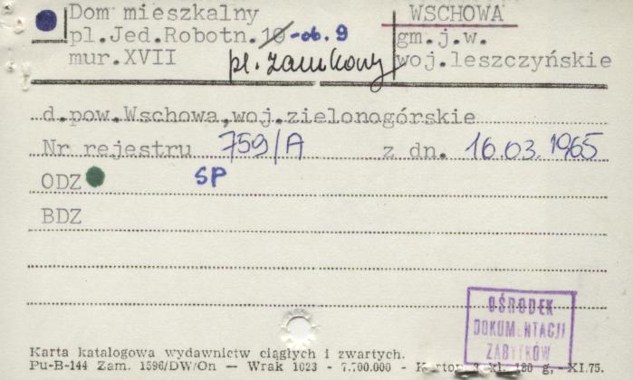 dom, skan 1
