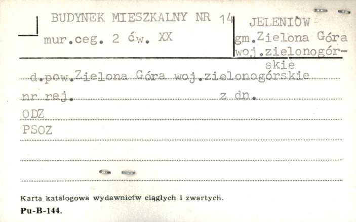 budynek mieszkalny, skan 1