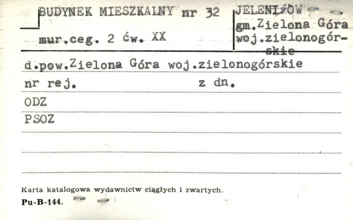 budynek mieszkalny, skan 1