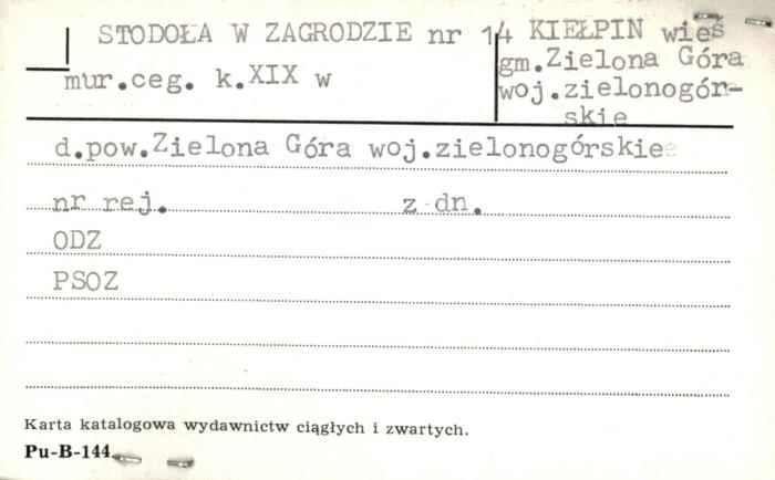 stodoła w zagrodzie, skan 1