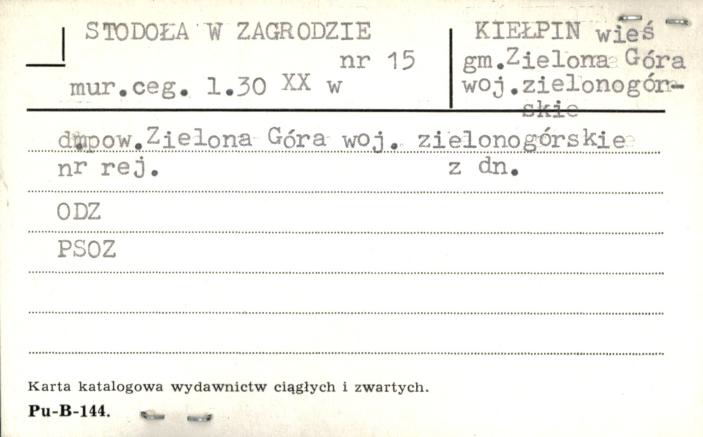 stodoła w zagrodzie, skan 1
