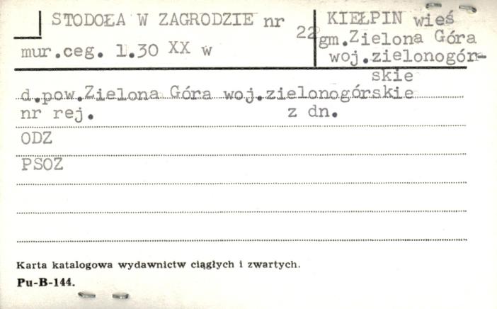 stodoła w zagrodzie, skan 1