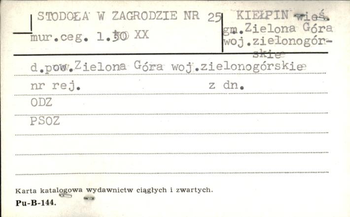 stodoła w zagrodzie, skan 1