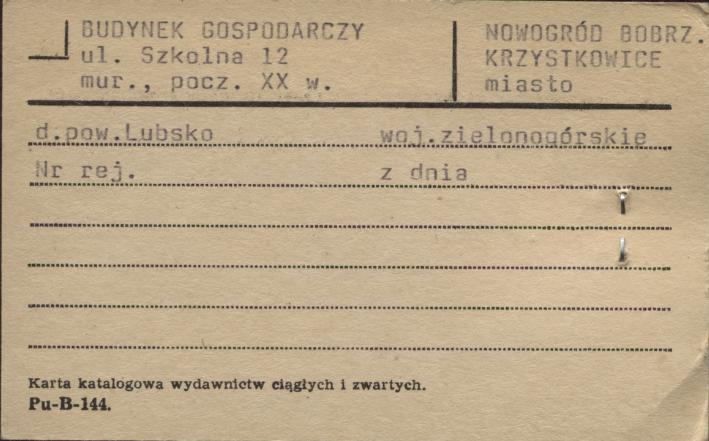 budynek gospodarczy, skan 1