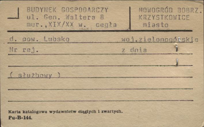 budynek gospodarczy, skan 1