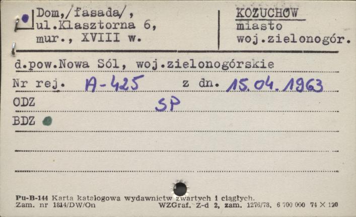 dom (fasada), skan 1