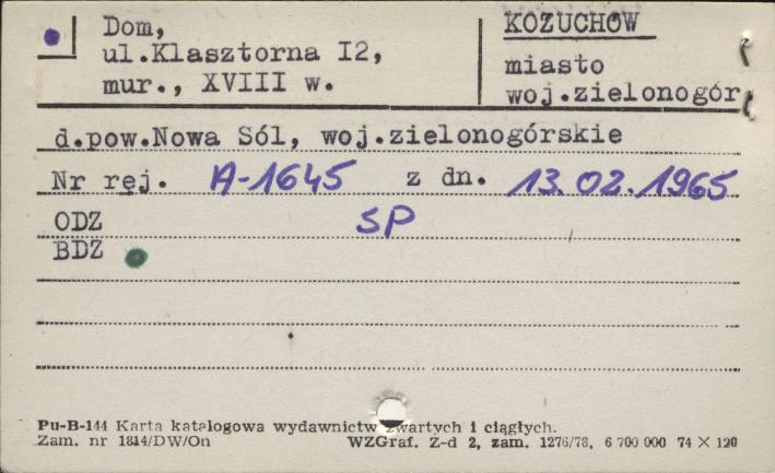 dom, skan 1
