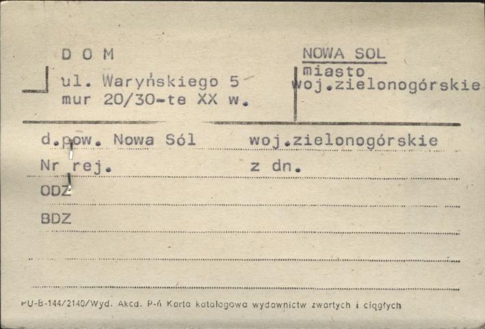 dom, skan 1