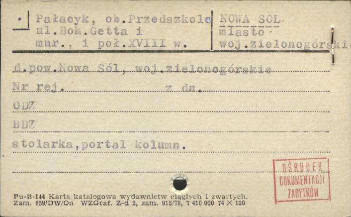 pałacyk, ob. przedszkole, skan 1