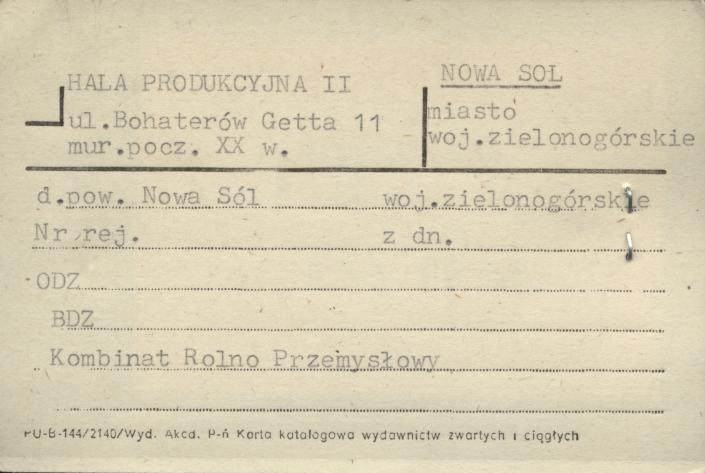 hala produkcyjna II, skan 1