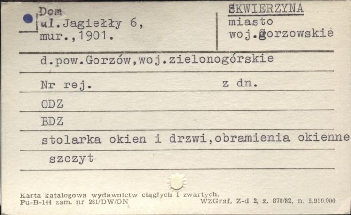 dom, skan 1