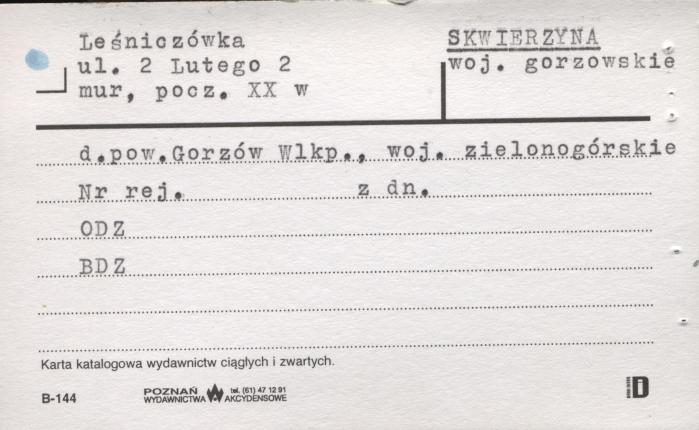 leśniczówka, skan 1