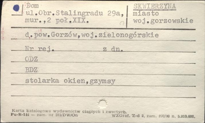 dom, skan 1