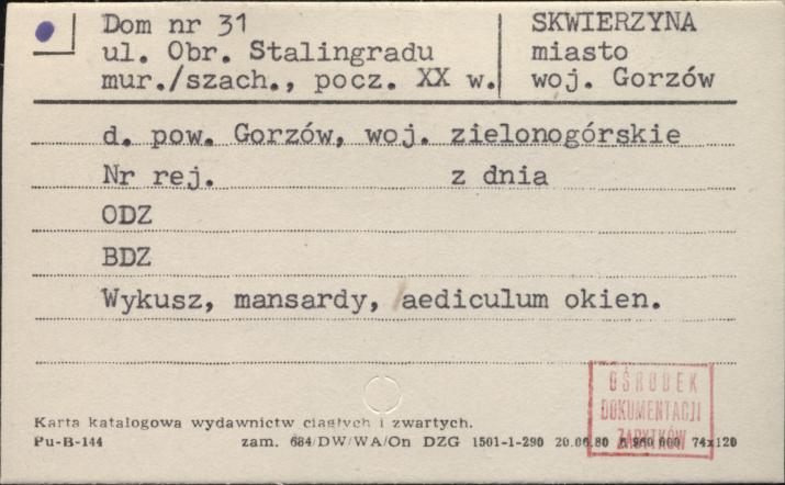dom, skan 1