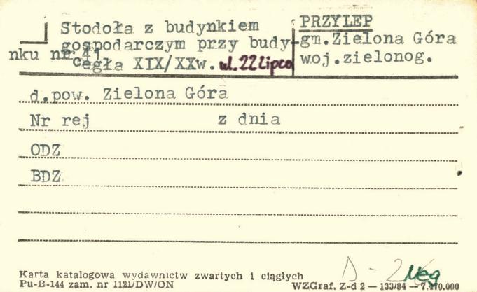 stodoła z budynkiem gospodarczym, skan 1