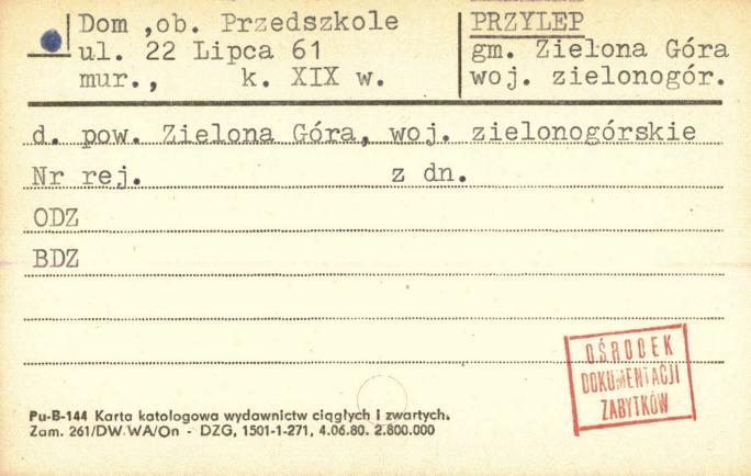 dom, ob. przedszkole, skan 1