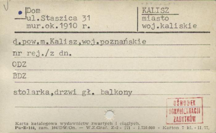dom, skan 1