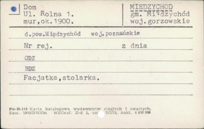 dom, skan 1