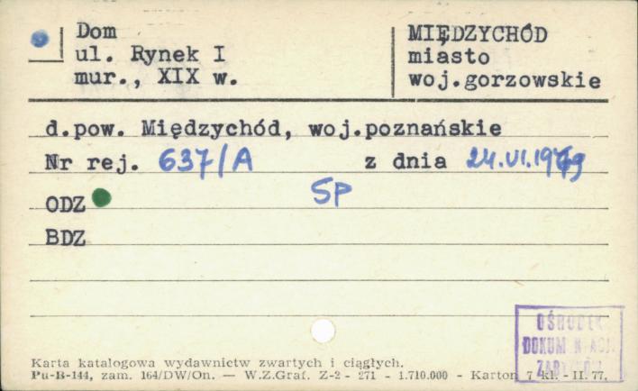 dom, skan 1