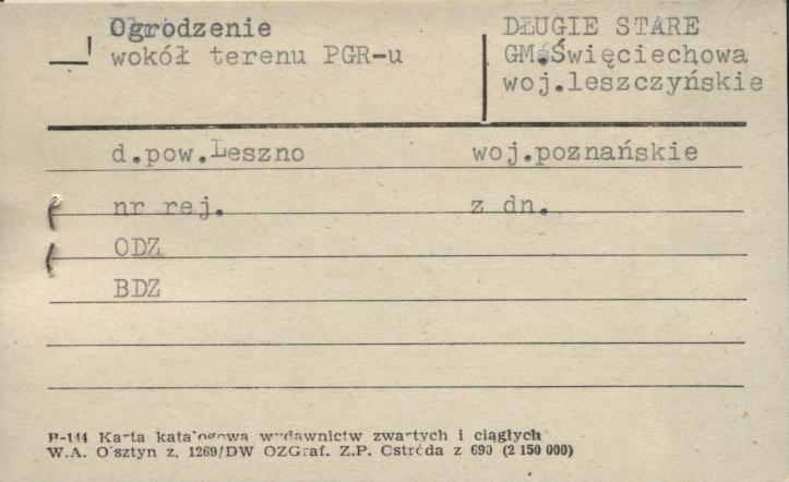 ogrodzenie wokół terenu PGR-u, skan 1
