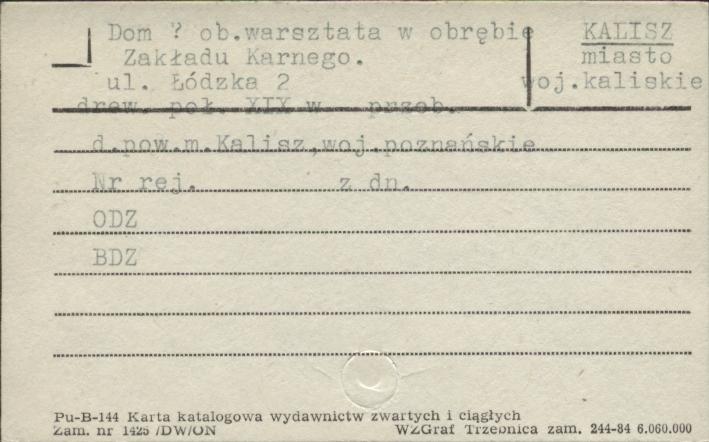 dom, ob. warsztat w obrębie zakładu karnego, skan 1